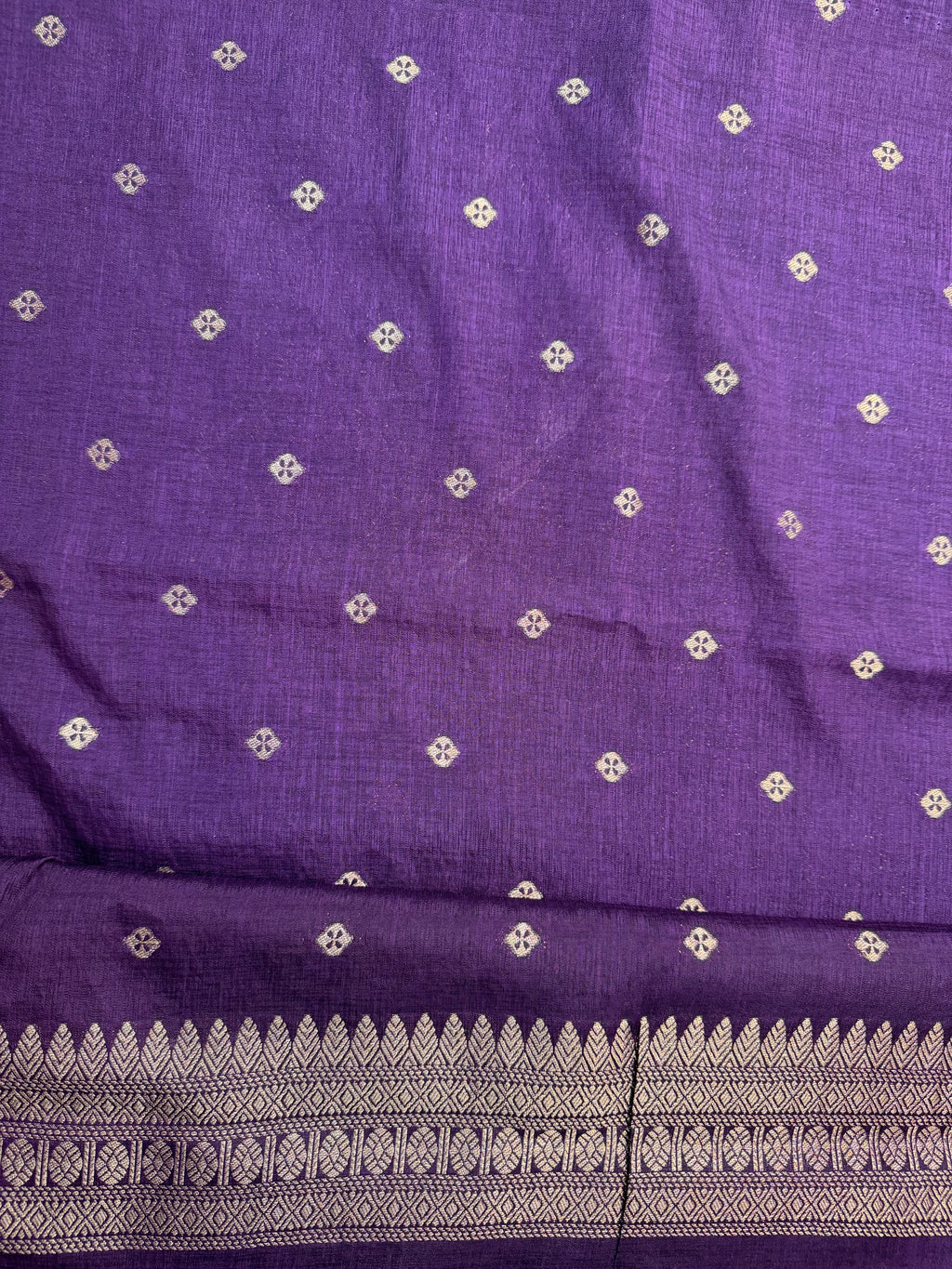 Sea Green Linen Dola Saree