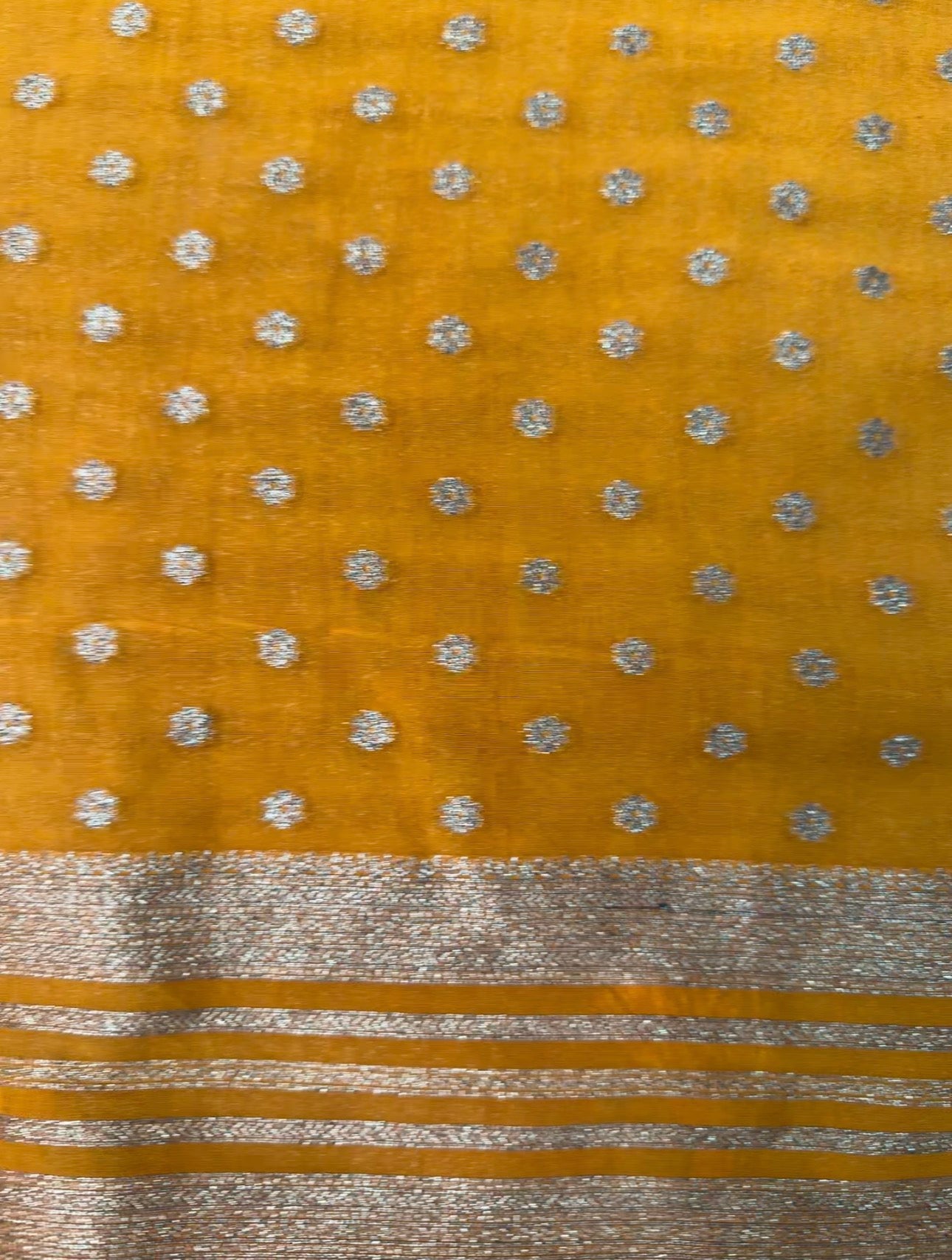 Black Brocade Georgette Saree