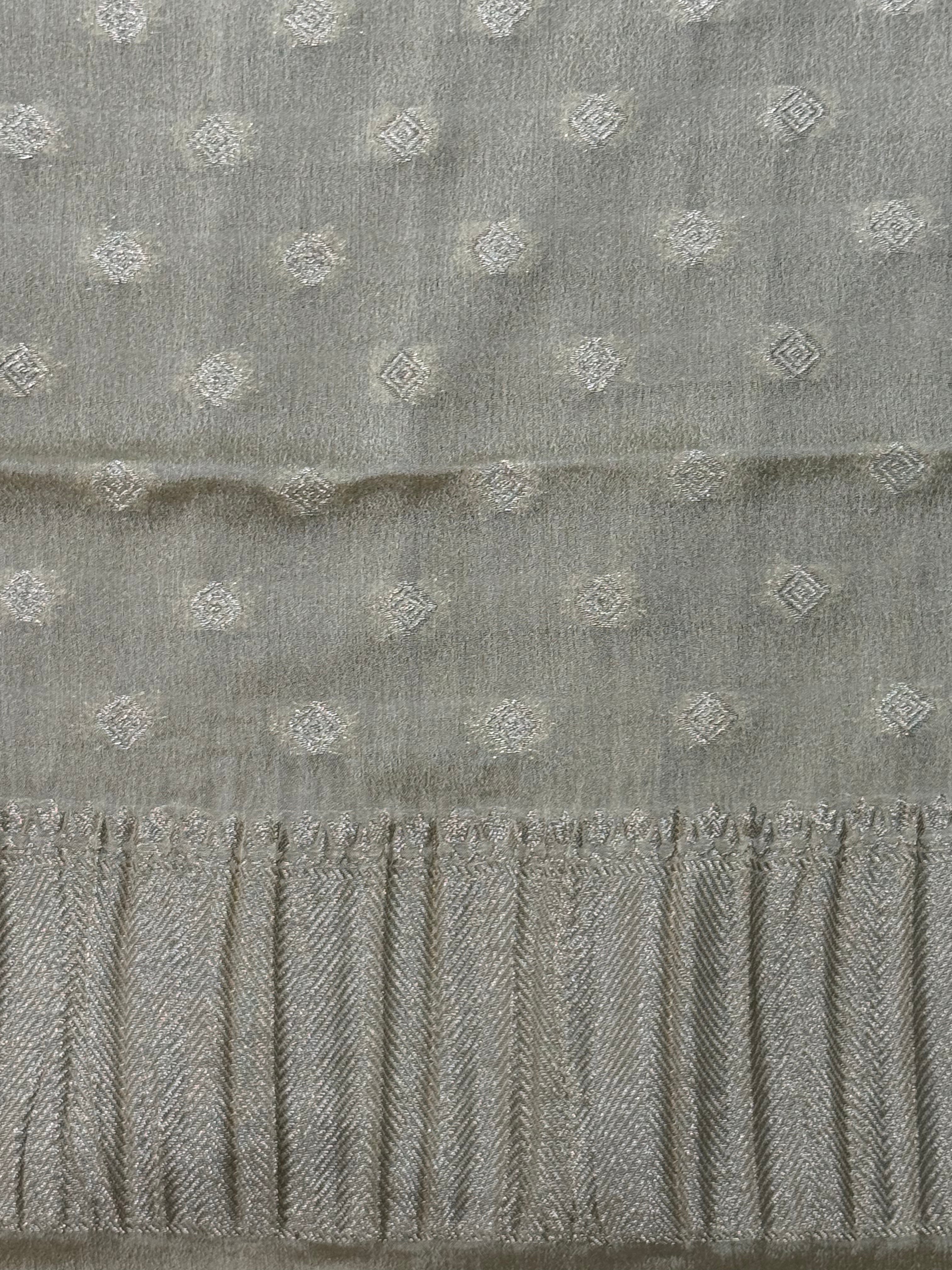 Golden Wrinkle Chiffon Leheriya Saree