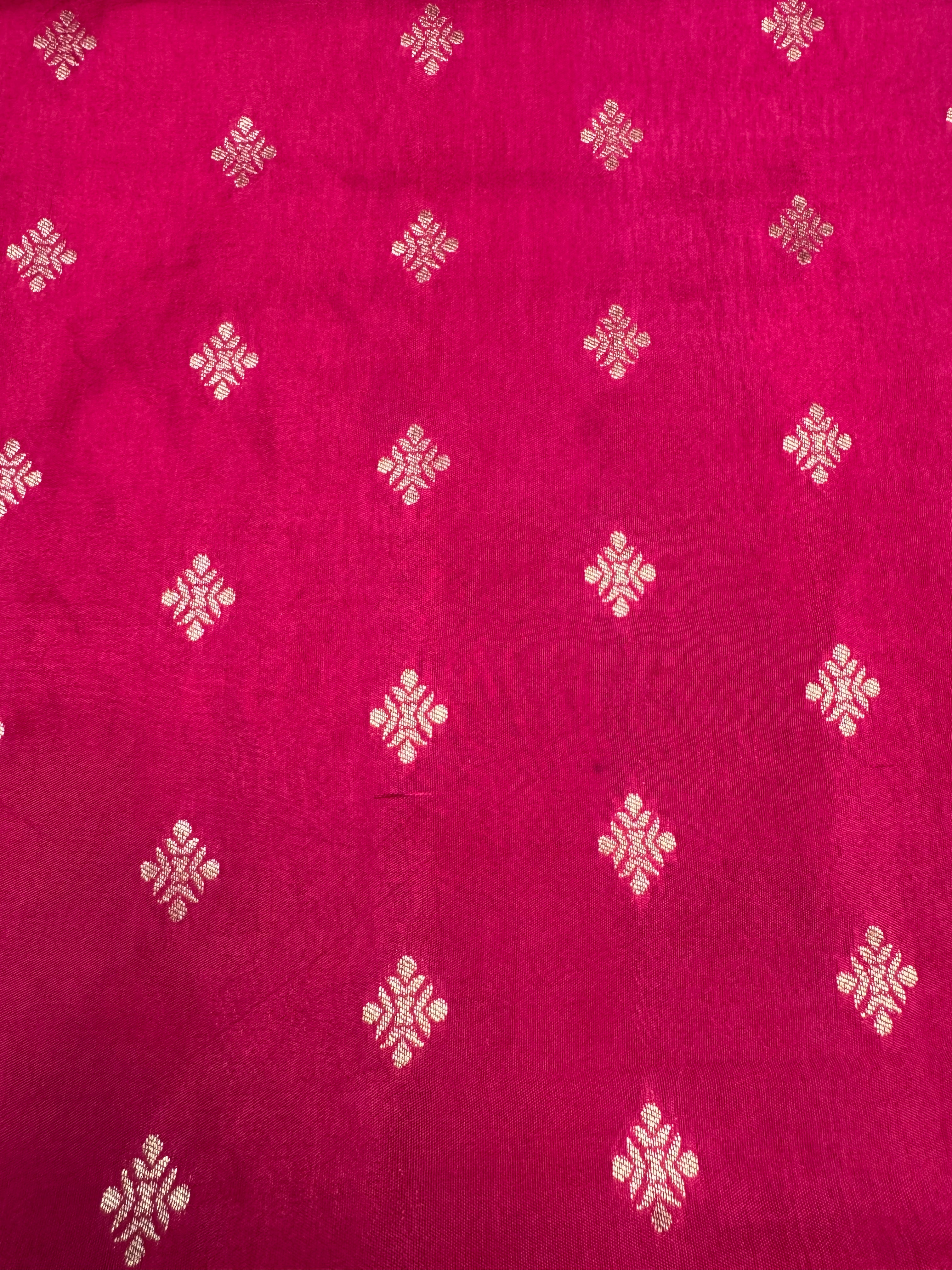 Orange Russian Viscose Saree