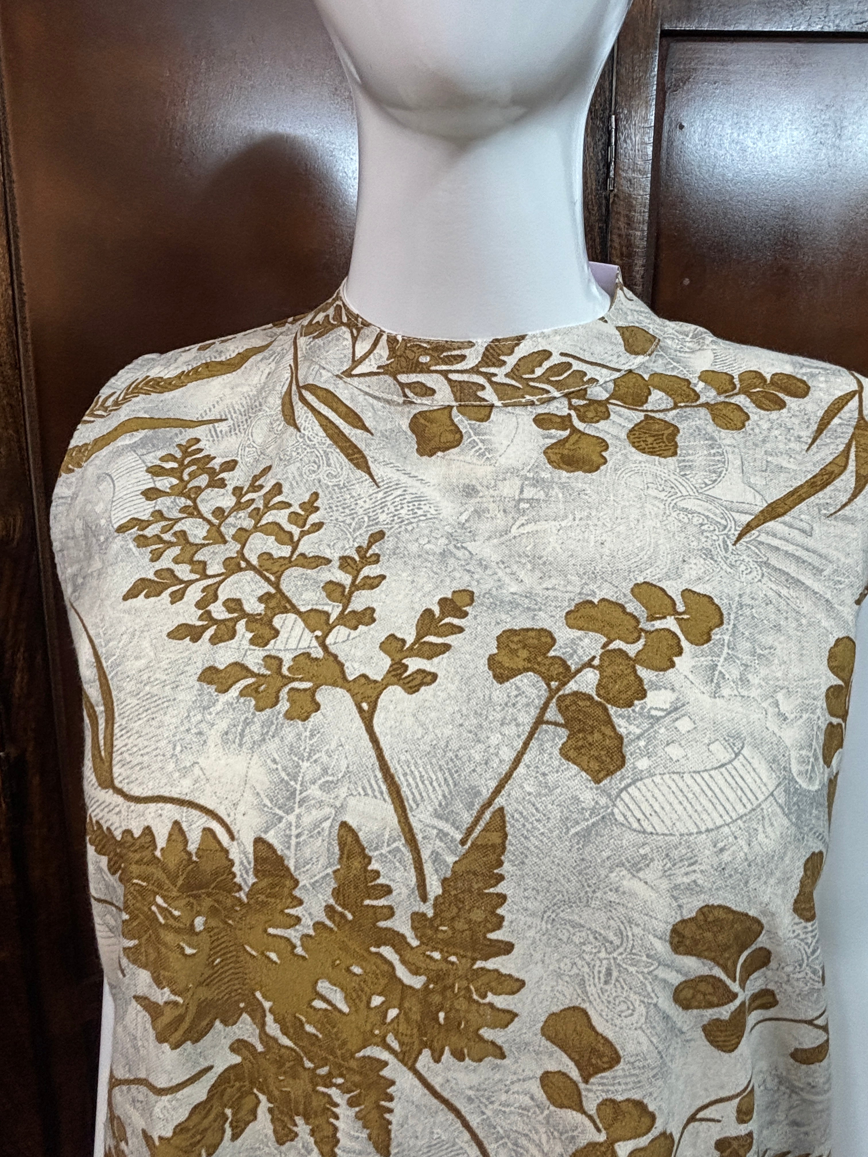 Cream & Mustard cord set (sleeves included)